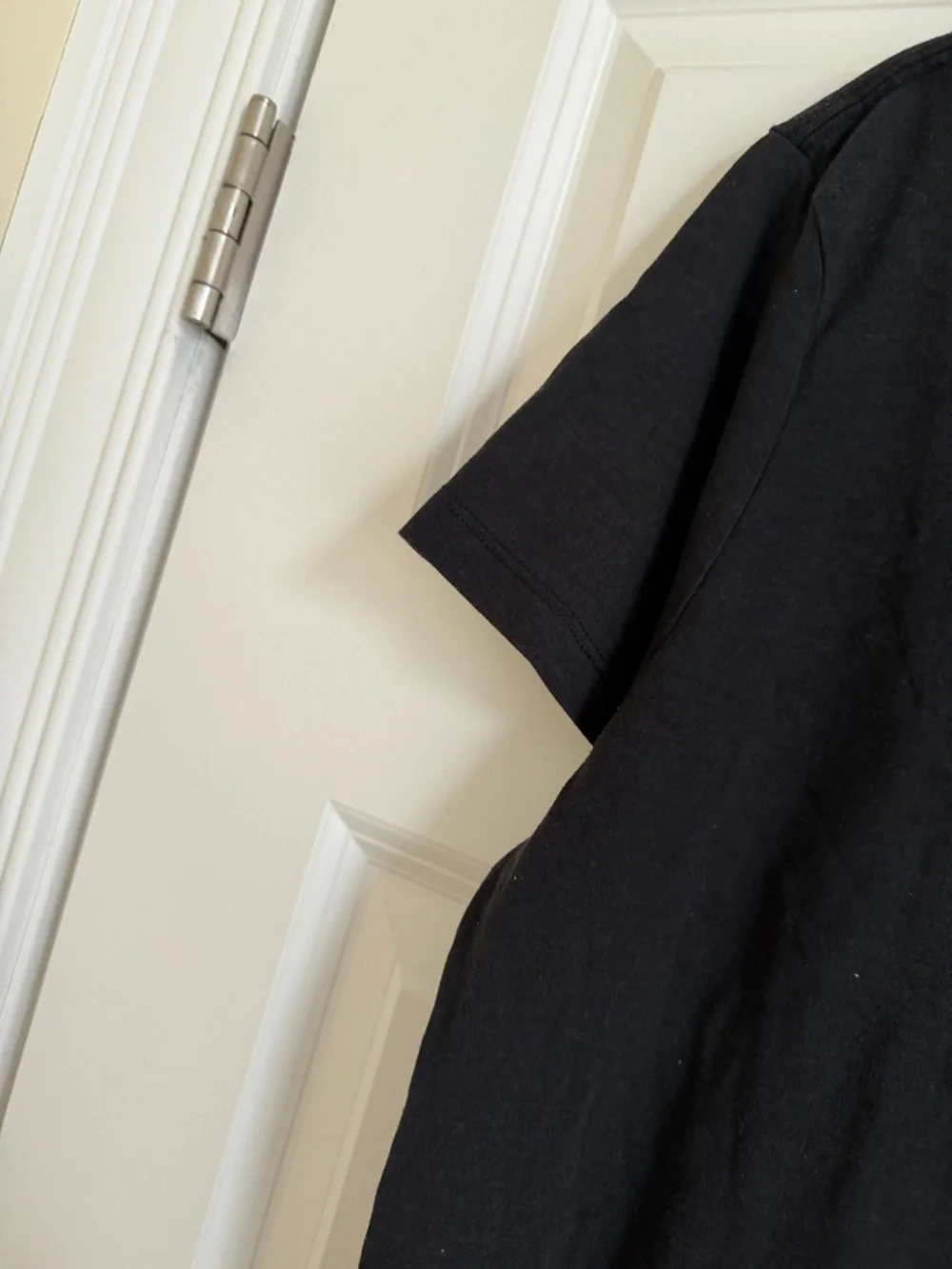 Favorite Daughter Black Tee with Pink Heart Graphic - Picture 4 of 5